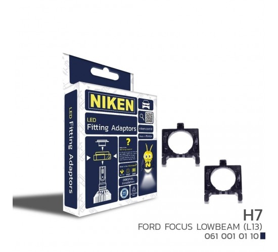 LED FAR MONTAJ ADAPTÖRÜ H7 FORD FOCUS LOW BEAM, NIKEN 061 001 01 10