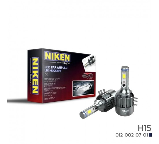 LED XENON EVO SERISI  H15, NIKEN 012 002 07 01