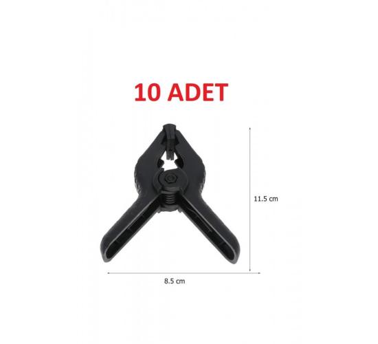1o Adet Fon Mandalı Clamp Mengene Kıskaç (4.5 Inç-11.5 Cm)