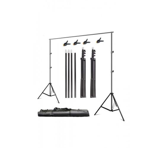 2x2 m fon perde standı, Backdrop Stand, Background Stand