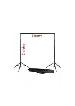 2x3m Fon Standı Background Fon Perde Için Stand