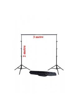 2x3m Fon Standı Background Fon Perde Için Stand