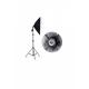 4 Duylu Softbox ,2m Işık Ayağı , 4x20 Wat Led Lamba (7200 Lümen), sabit ışık,sürekli ışık