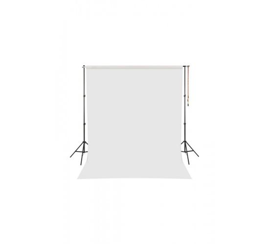 Beyaz Fon Perde Sistemi 200x250cm Ayaklı Makara Zincirli