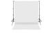 white Screen beyaz  Fon Perde ( 2x3m) + fon standı