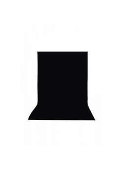 Black Screen-siyah Fon Perde (2x3m)- % 100 Pamuk- Duvara Asmak Için Yapışkanlı Aparatlar Hediye