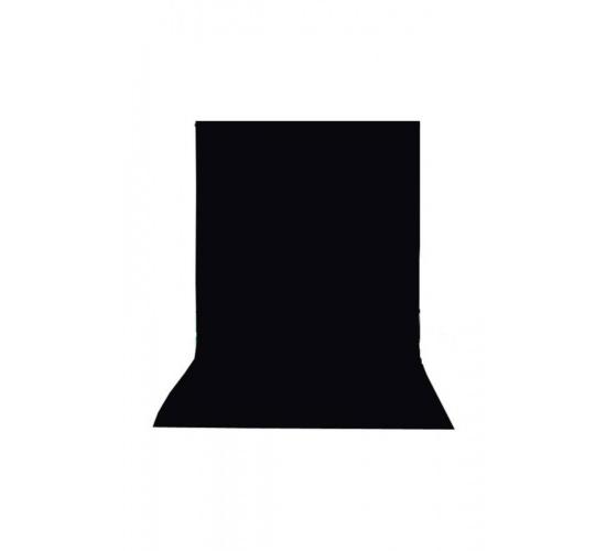 Black Screen-siyah Fon Perde (3x4m)- % 100 Pamuk- Duvara Asmak Için Yapışkanlı Aparatlar Hediye