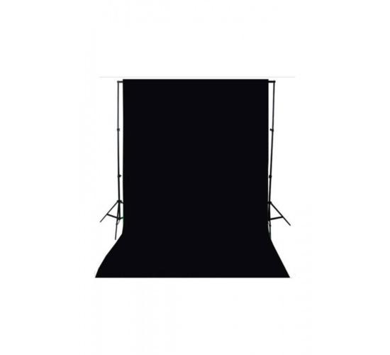 Black Screen-siyah Fon Perde (3x6m) +fon Standı