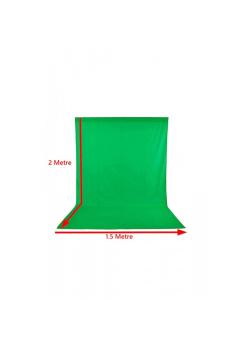 Chromakey Green Screen Greenbox Yeşil Fon 150x200 Cm Fotoğraf Stüdyosu Youtube Tiktok Için Arkaplan