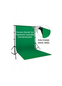 Chromakey Green Screen Greenbox Yeşil Fon 300x400 Cm Fotoğraf Stüdyosu Youtube Tiktok Için Arkaplan