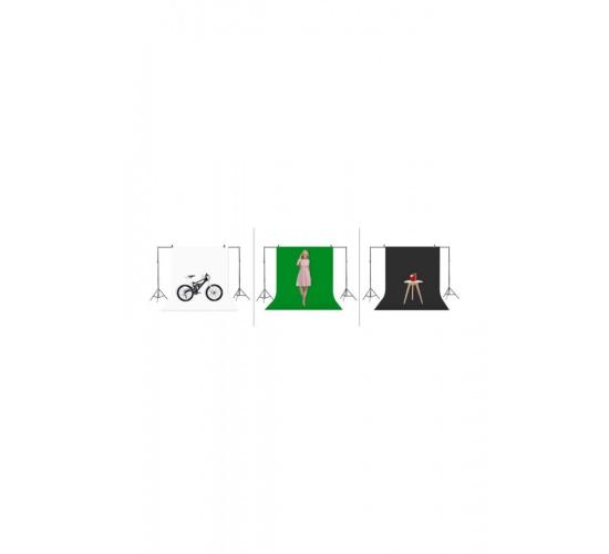Chromakey-green Screen- Greenbox Yeşil Fon Perde(1.5x3 M)