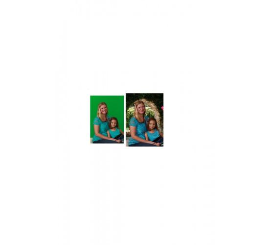 Chromakey-green Screen- Greenbox Yeşil Fon Perde(2x3 M) + Fon Standı