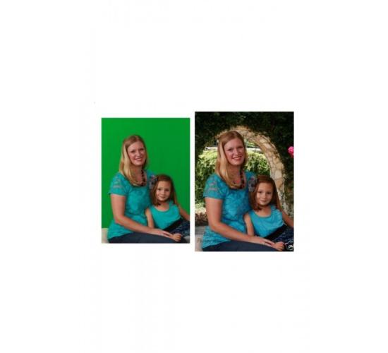 Chromakey-green Screen- Greenbox Yeşil Fon Perde(3x3 M)