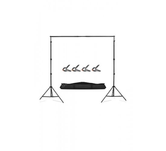 Fon Standı Background Stand 200x200 Cm + 4 Mandal