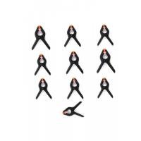 Fon Tutucu Mandal Perde Tutucu Mandal Clamp Kıskaç (10 adet)