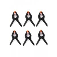 Ggt Fon Tutucu Mandal Perde Tutucu Mandal Clamp Kıskaç (6 Adet)