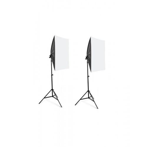 Ikili Softbox Seti (50x70)cm Lambasız