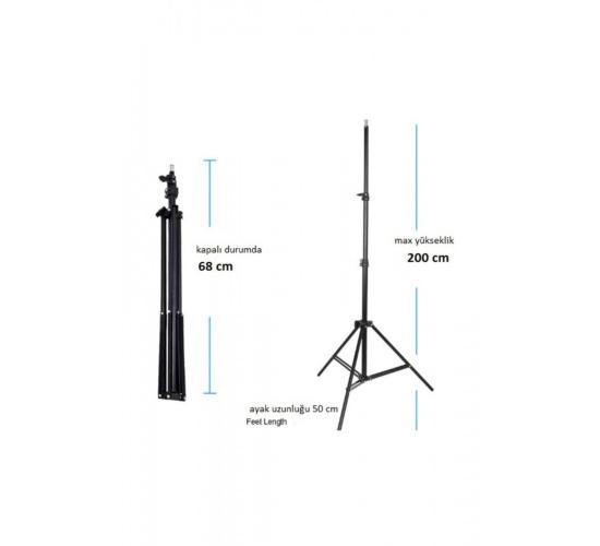 Işık Ayağı Light Stand 200 cm (2 Metre)