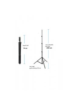 Işık Ayağı Light Stand 250 cm ( Işık Ayağı Light Stand 250 cm (