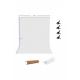Pvc White Screen Beyaz Fon Perde 1.5x2 m Fotoğraf ve Ürün Çekimleri Için +4 Adet Fon Mandalı