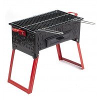 C-05 | Cemre Ayaklı Mangal Tel Izgaralı 28*50 cm
