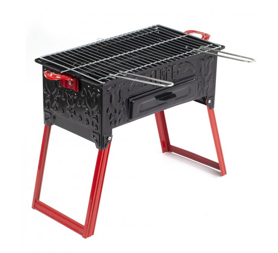 C-05 | Cemre Ayaklı Mangal Tel Izgaralı 28*50 cm, 8698779829810