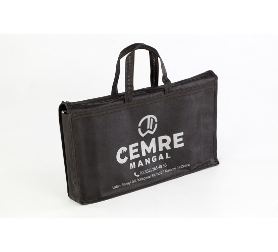 C 06 Cemre Katlanır Çanta Mangal 25*40, 8698779829315