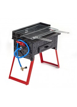 C-07 | Cemre Tüplü Kömürlü Emayeli Pervazlı Mangal 28*50 cm