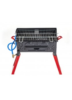 C-07 | Cemre Tüplü Kömürlü Emayeli Pervazlı Mangal 28*50 cm