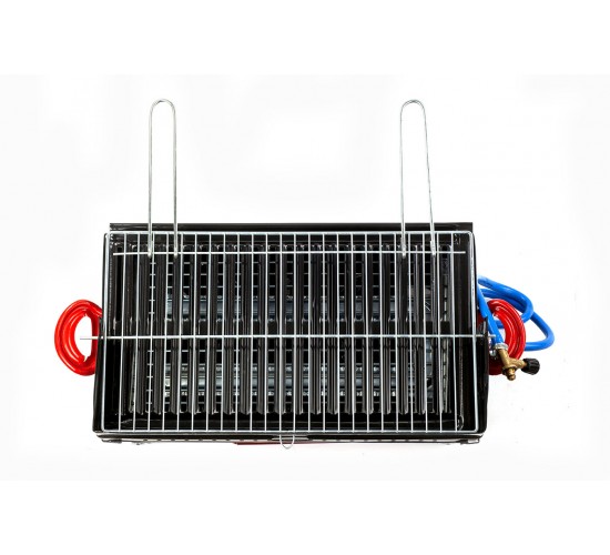 C-07 | Cemre Tüplü Kömürlü Emayeli Pervazlı Mangal 28*50 cm, 8698779829452