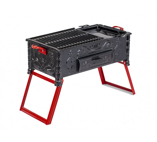 C-16 Cemre Tavalı Ayaklı Mangal 33*70 cm, 8698779829889