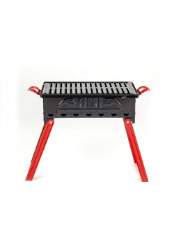 C-21 Cemre Köfteci Ayaklı Mangal Yağdanlıklı Mangal 28*43 cm