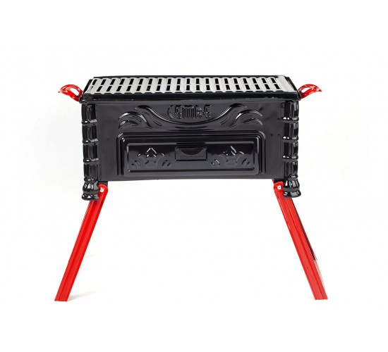 C-60 Cemre Köfteci Ayaklı Yağdanlıklı Mangal 33*43 cm, 8698779829940