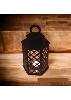 Altı Köşeli Gece lambası Mumluk Altı Köşeli Gece lambası Mumluk