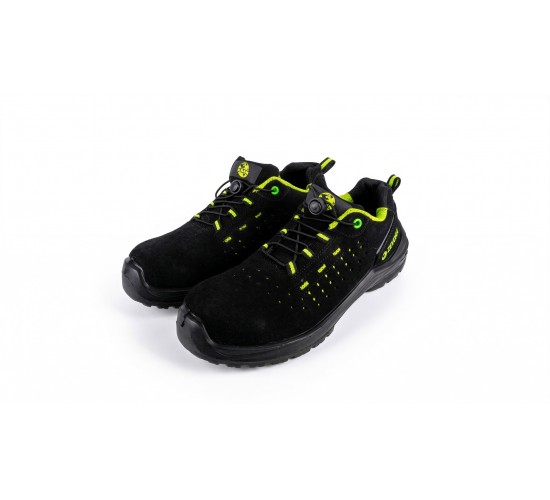 Kaan zevorx süet s1 iş ayakkabısı yeşil desenli 43 numara