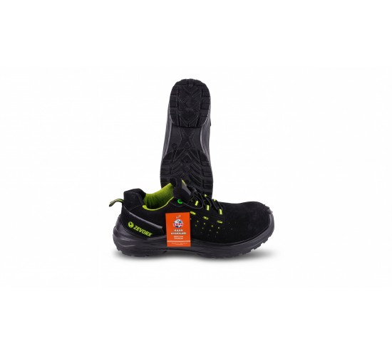 Kaan zevorx süet s1 iş ayakkabısı yeşil desenli 44 numara