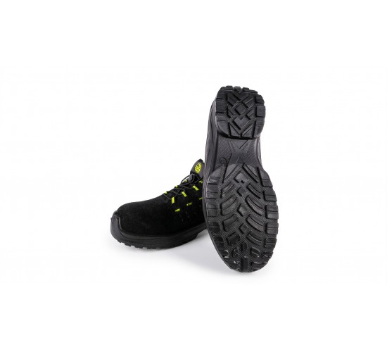 Kaan zevorx süet s1 iş ayakkabısı yeşil desenli 46 numara