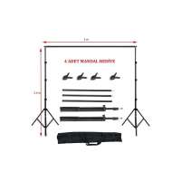 2,5x3 Metre Taşınabilir Fon Standı