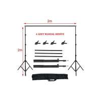 2x2 Metre Fon Standı Background Stand 4 Mandal