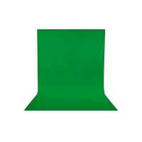 (2x3 M) Chromakey-green Screen- Greenbox Yeşil Fon Perde- % 100 Pamuk
