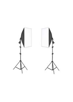 4 Duylu Softbox + 200 Cm Işık Ayağı Lambasız (2 Adet)