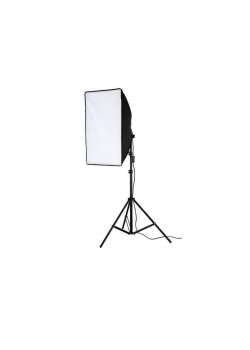 4 Duylu Softbox ,2m Işık Ayağı , 4x20 Wat Led Lamba (7200 Lümen), sabit ışık,sürekli ışık