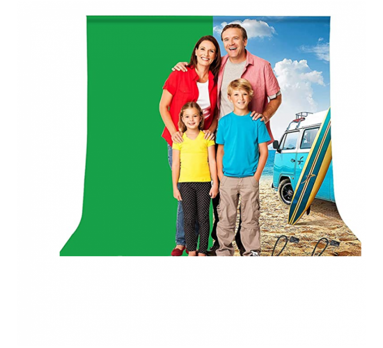 Chromakey-green Screen- Greenbox Yeşil Fon Perde(3x3 M), 0789277172138