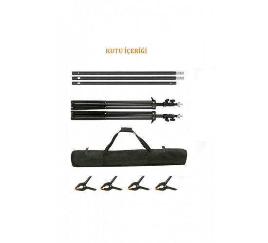 (2x3 M) Chromakey-green Screen- Greenbox Yeşil Fon Perde- % 100 Pamuk, 0789277172121