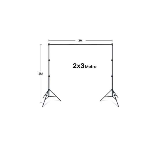 B2030 Fon Standı (Yükseklik : 200cm Genişlik :300cm), FN.STD.GDX.B2030