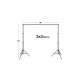 B2030 Fon Standı (Yükseklik : 200cm Genişlik :300cm), FN.STD.GDX.B2030