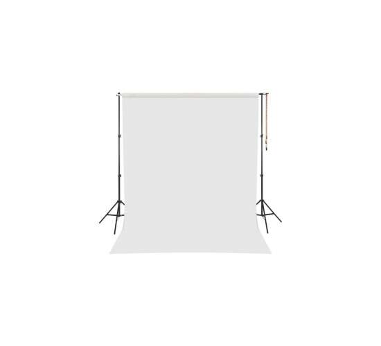 Beyaz Fon Perde Sistemi 200x250cm Ayaklı Makara Zincirli, 2x3mzbeyazz