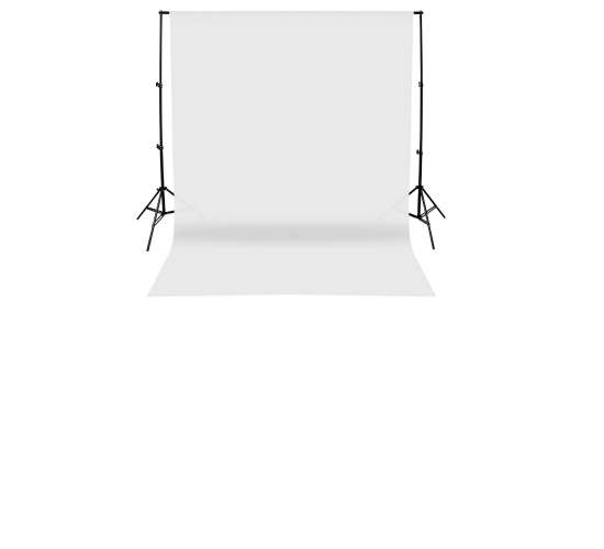 white Screen beyaz  Fon Perde ( 2x3m) + fon standı, 789277172183