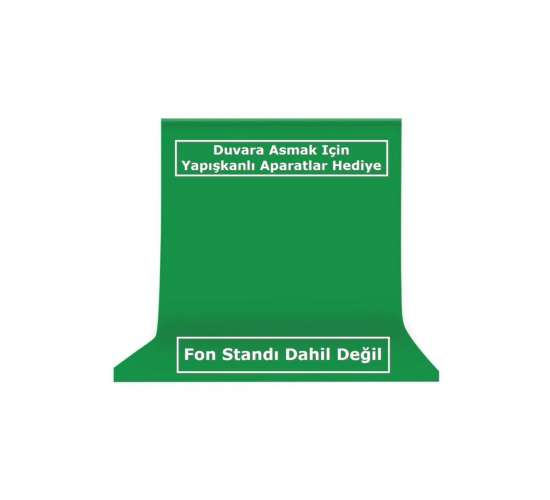 Chromakey 3x6 M Green Screen Yeşil Fon Perde - Profesyonel Fotoğraf Video Montaj Ekipmanı (greenbox), GREENSCREEN36