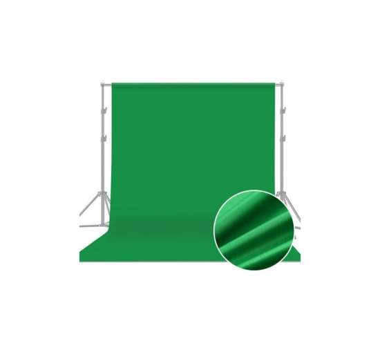 Chromakey 3x6 M Green Screen Yeşil Fon Perde - Profesyonel Fotoğraf Video Montaj Ekipmanı (greenbox), GREENSCREEN36